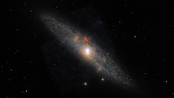 Sculptor Galaxy Shines with X-rays