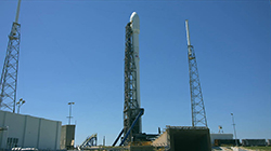SpaceX Falcon 9 Rocket Ready to Launch NASA's TESS Spacecraft